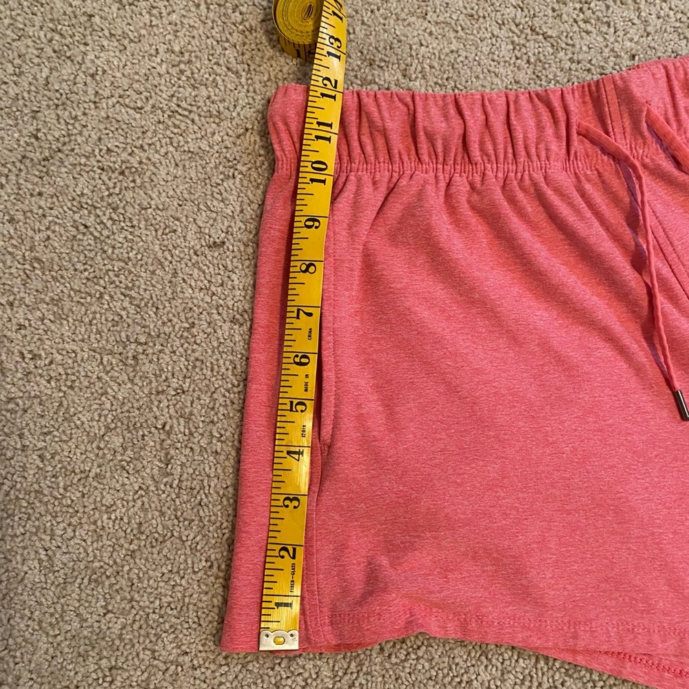 POCKETS! Women’s BLUE Drawstring Shorts Size L - Picture 8 of 8